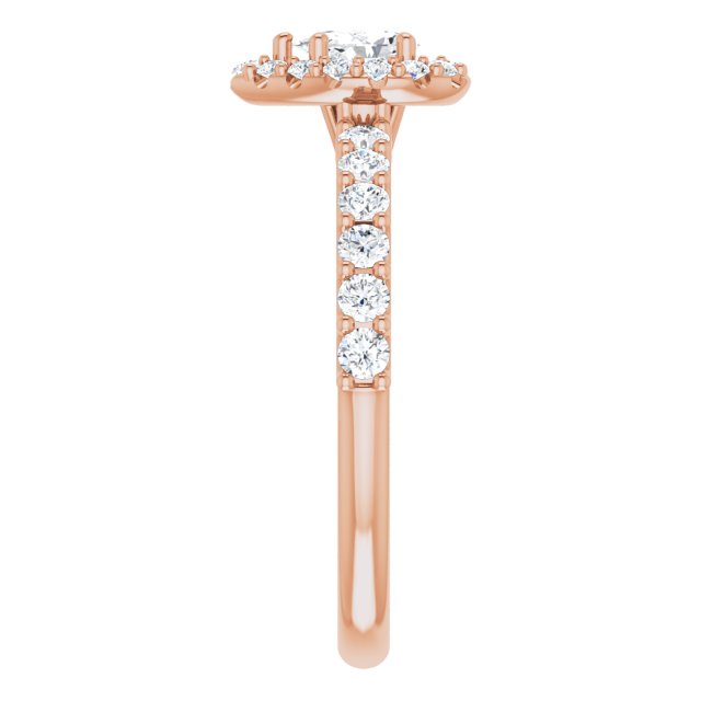 pear-14K Rose gold