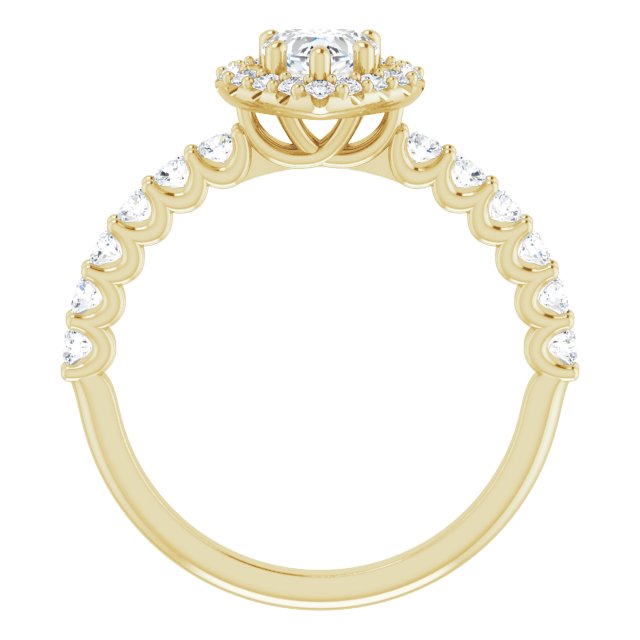 heart-14K Yellow gold