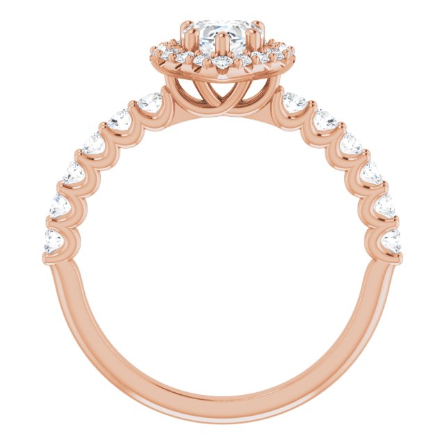 heart-10K Rose gold