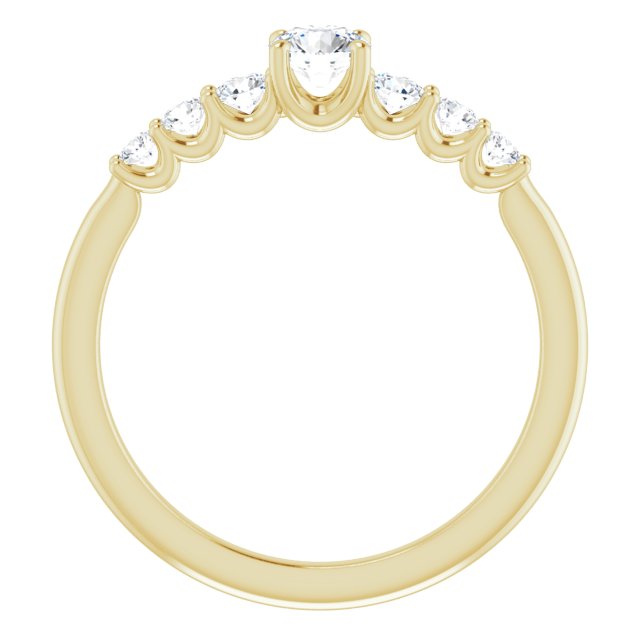 round-10K Yellow gold