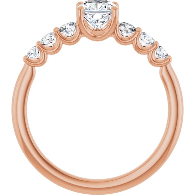 cushion-14K Rose gold