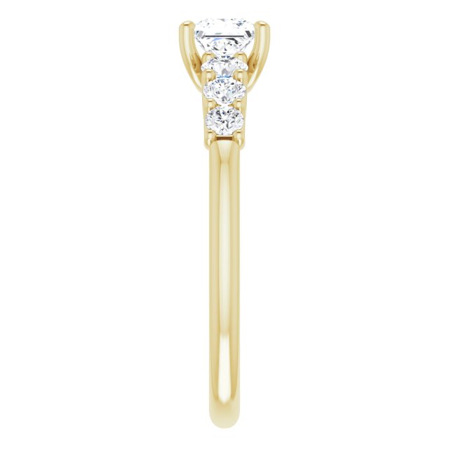 square-14K Yellow gold