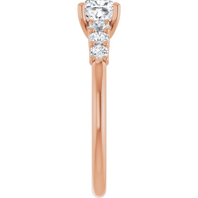 cushion-18K Rose gold