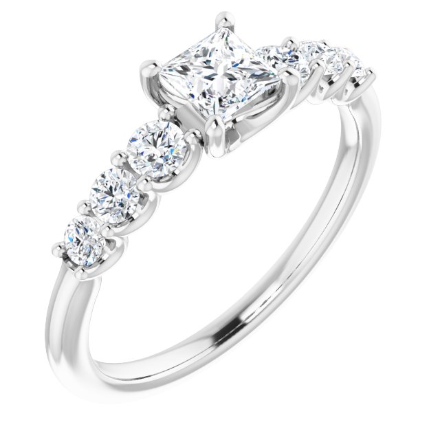 square-10K White gold