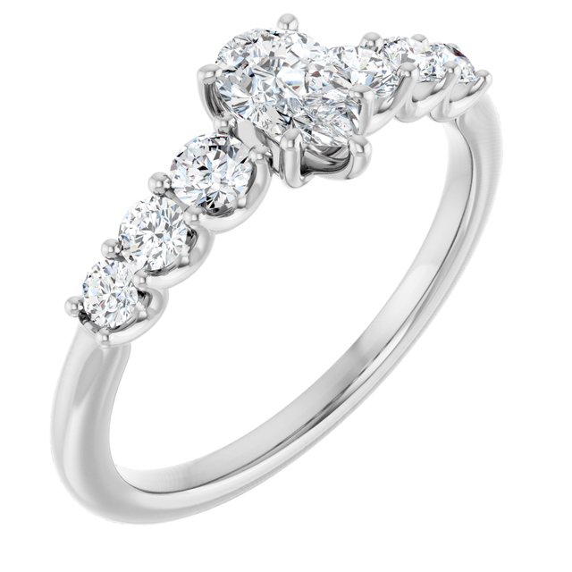 pear-10K White gold