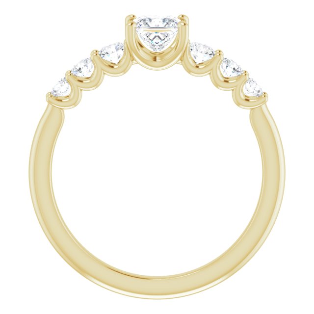 square-14K Yellow gold