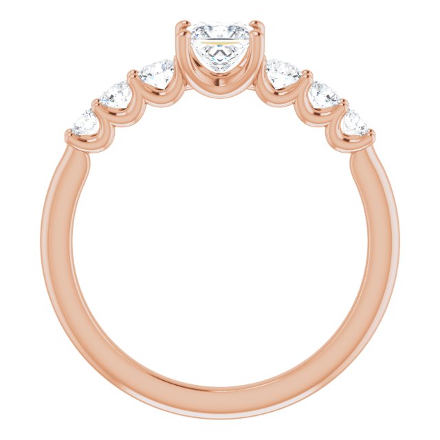 square-18K Rose gold