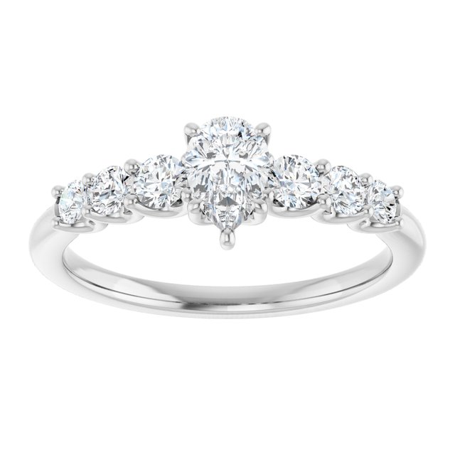 pear-10K White gold