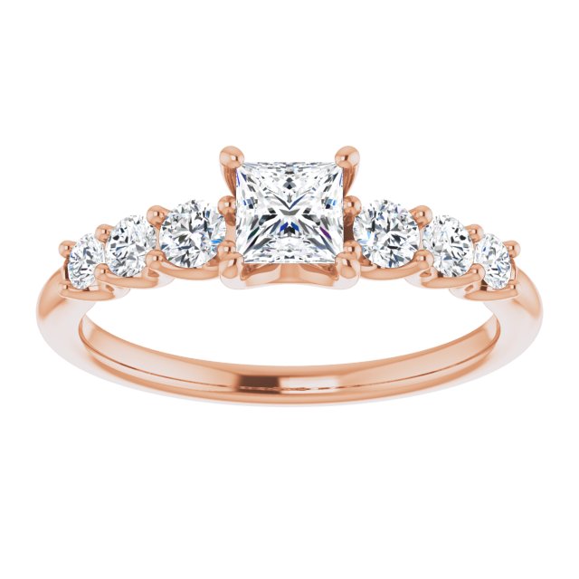 square-14K Rose gold