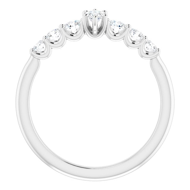 marquise-10K White gold
