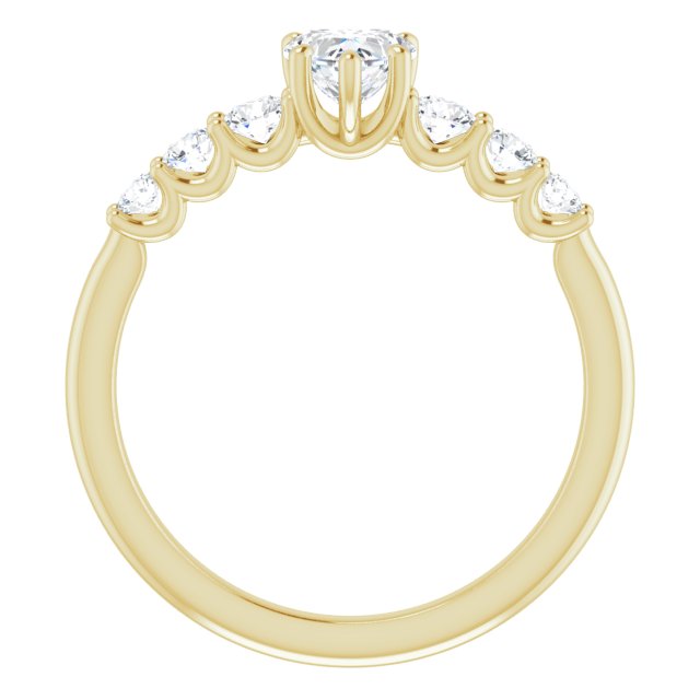 heart-10K Yellow gold