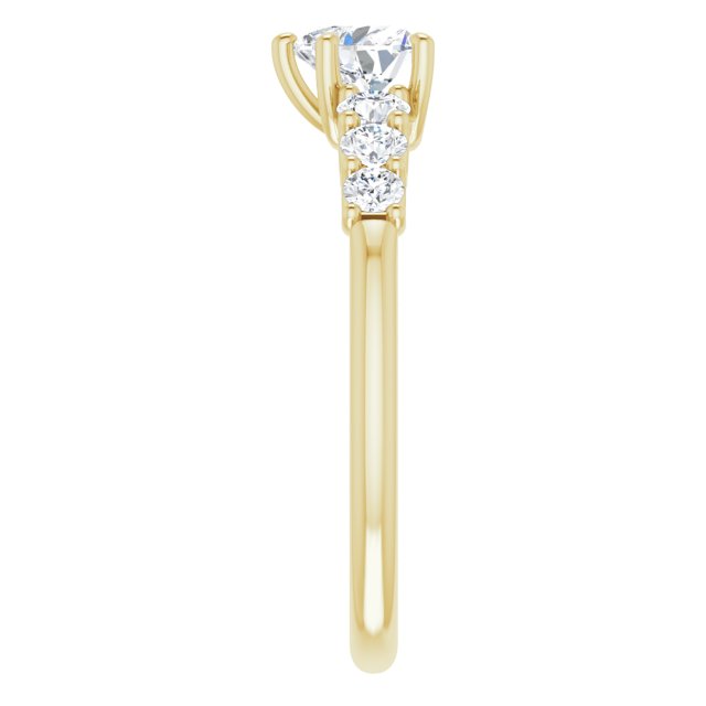 heart-14K Yellow gold