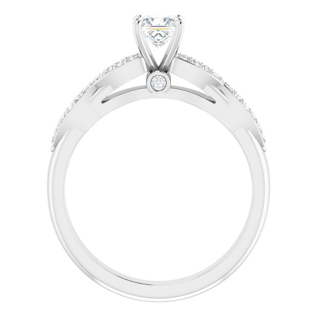 square-10K White gold