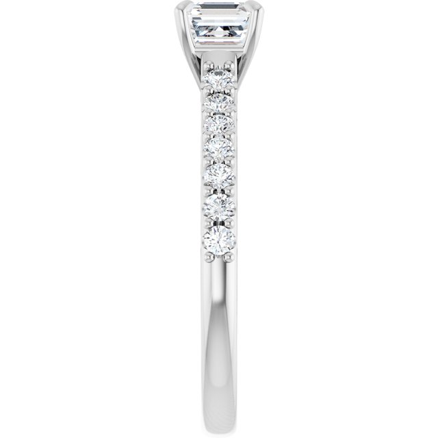 asscher-14K White gold
