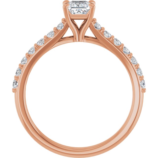 square-10K Rose gold