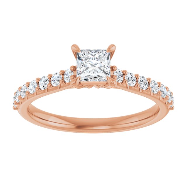 square-18K Rose gold