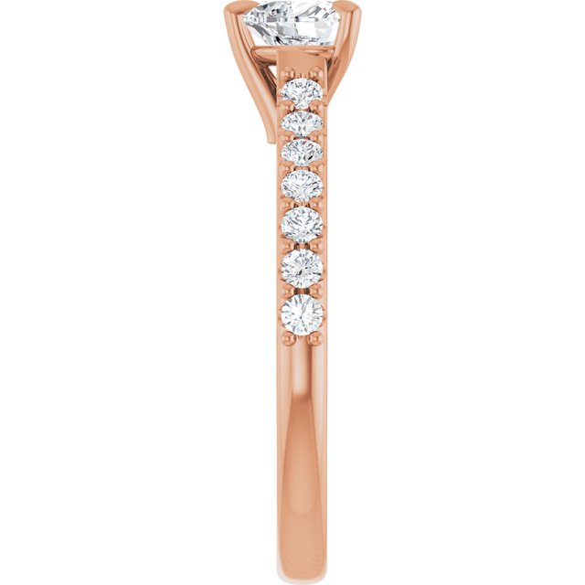 heart-18K Rose gold