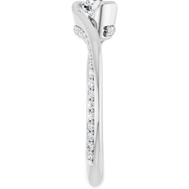 round-10K White gold