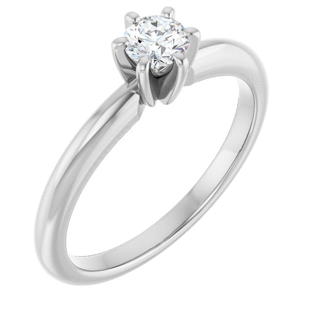 round-10K White gold