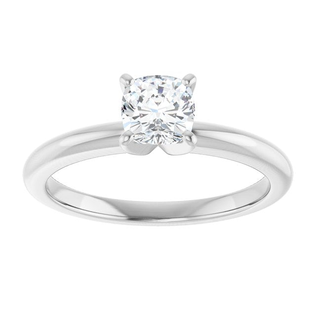 cushion-10K White gold