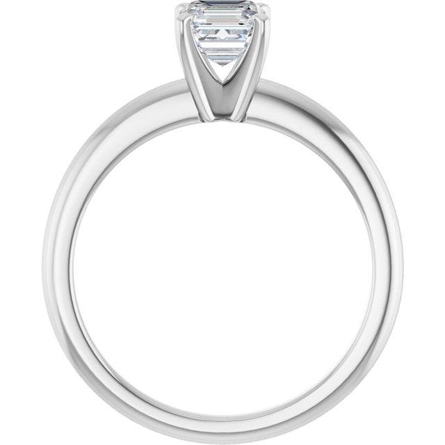 asscher-10K White gold