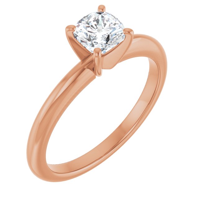 cushion-18K Rose gold