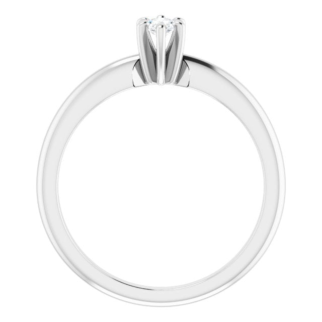 oval-10K White gold