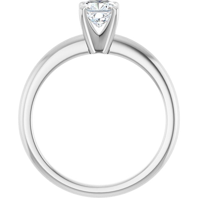 cushion-10K White gold