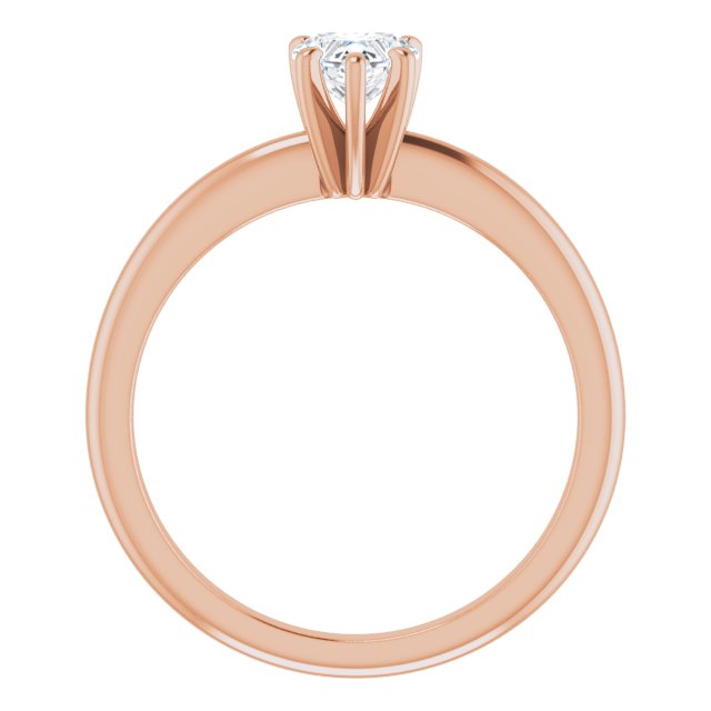 heart-10K Rose gold