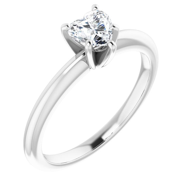 heart-10K White gold