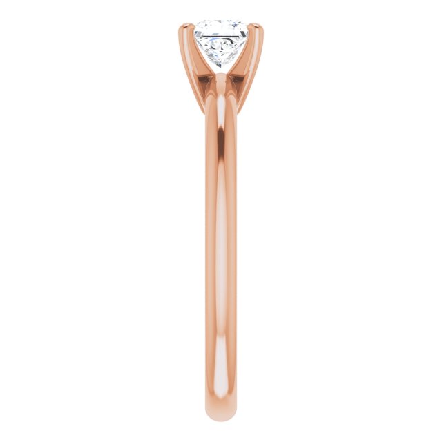 square-18K Rose gold