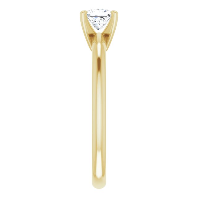 square-14K Yellow gold