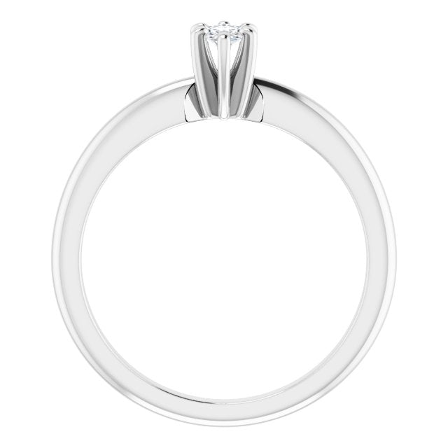 marquise-14K White gold