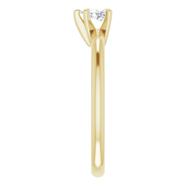 pear-10K Yellow gold