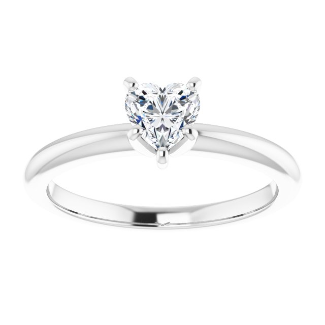 heart-10K White gold