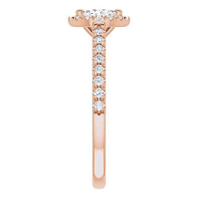 marquise-10K Rose gold