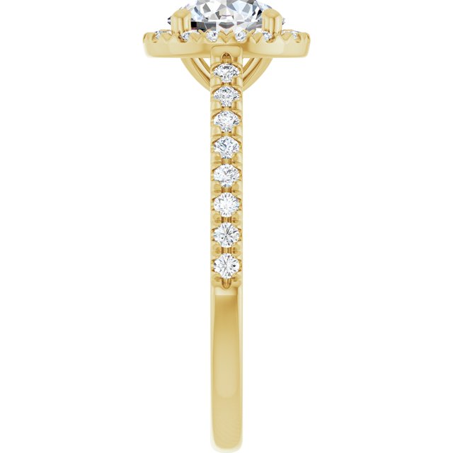 round-10K Yellow gold
