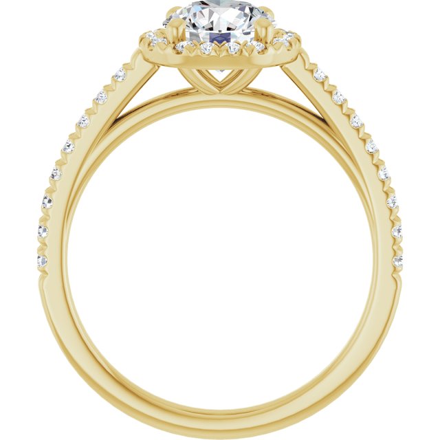 round-10K Yellow gold
