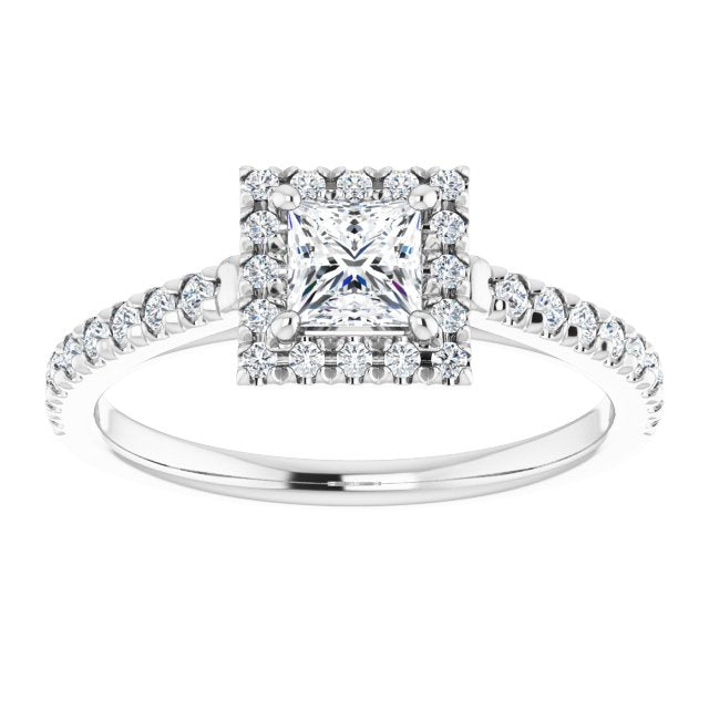 square-18K White gold