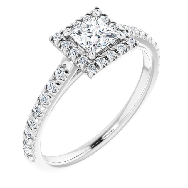 square-18K White gold