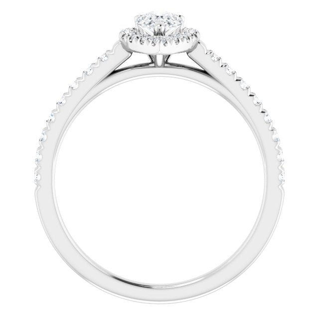pear-10K White gold