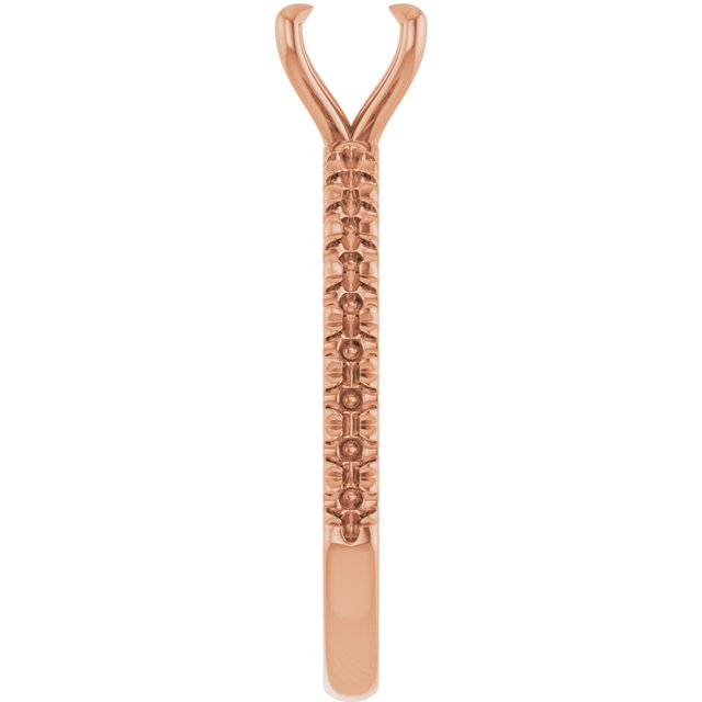 round-14K Rose gold