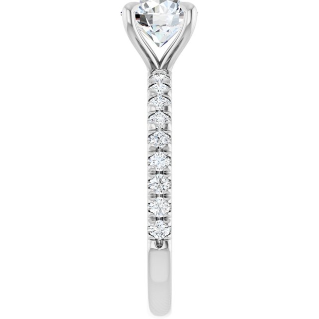 round-18K White gold