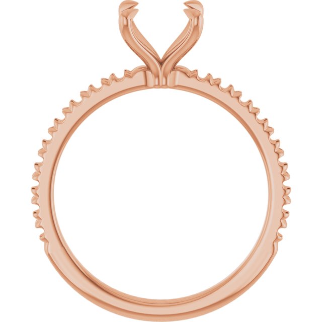 square-10K Rose gold