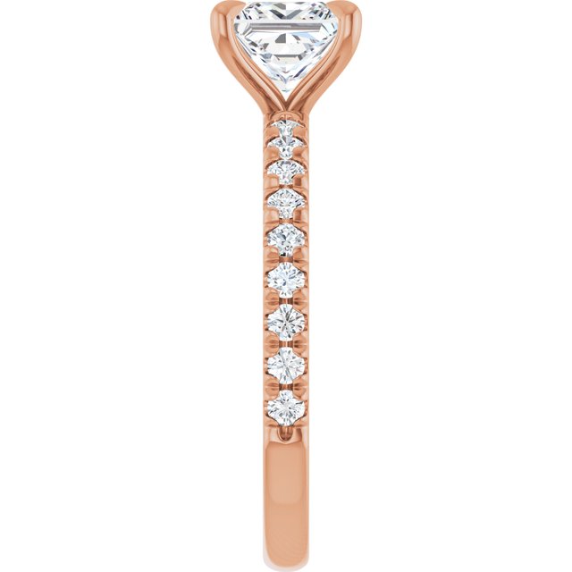 square-14K Rose gold