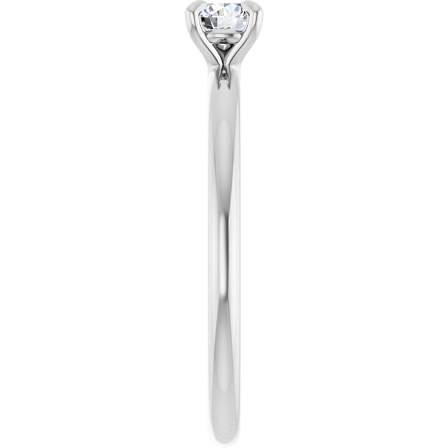 round-10K White gold