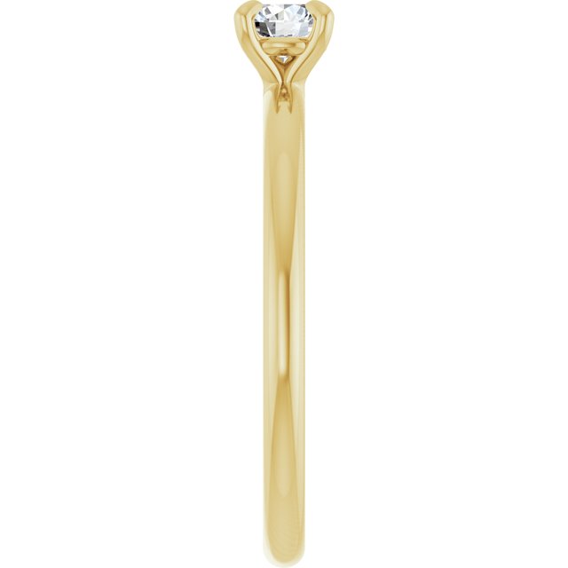 round-10K Yellow gold