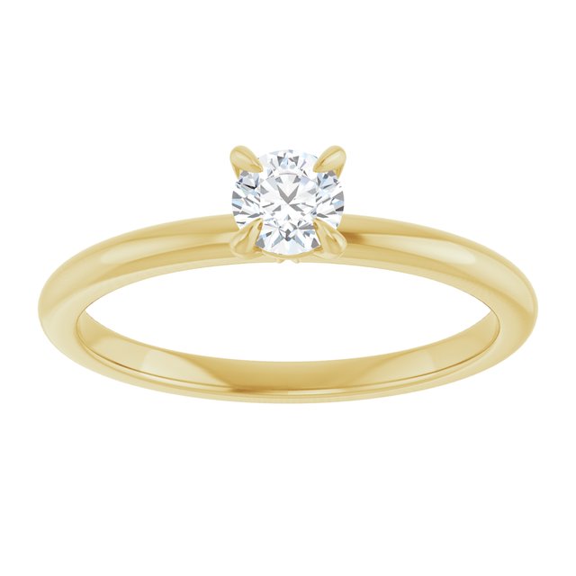round-10K Yellow gold