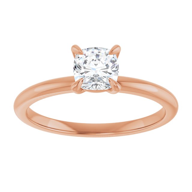 cushion-10K Rose gold