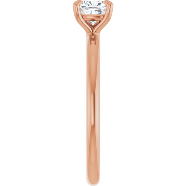 cushion-14K Rose gold